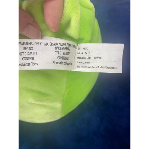 Squishmallows Danny the Dinosaur 11” Plush Toy Green - Picture 7 of 8